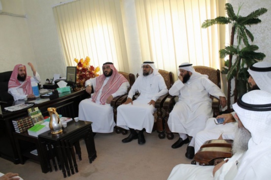 وفد من  الكويت والسعودية  يزور جمعية التكافل